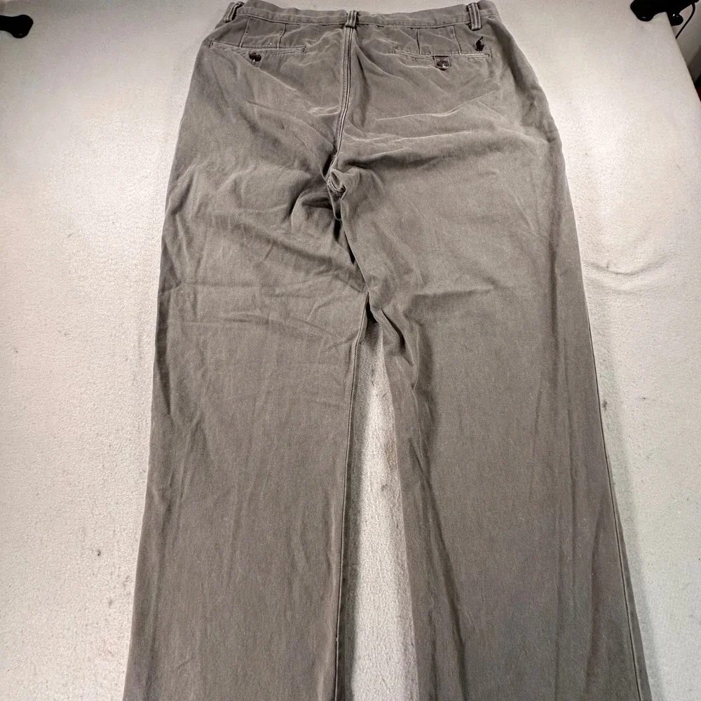 Polo Ralph Lauren Mens Classic Cotton Twill Chino Pants Gray 34/34 Straight Leg